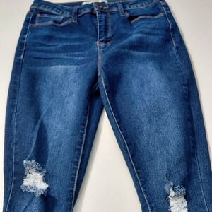 CALIFORNIA VINTAGE Women's   Blue Distressed  Jeans - 9